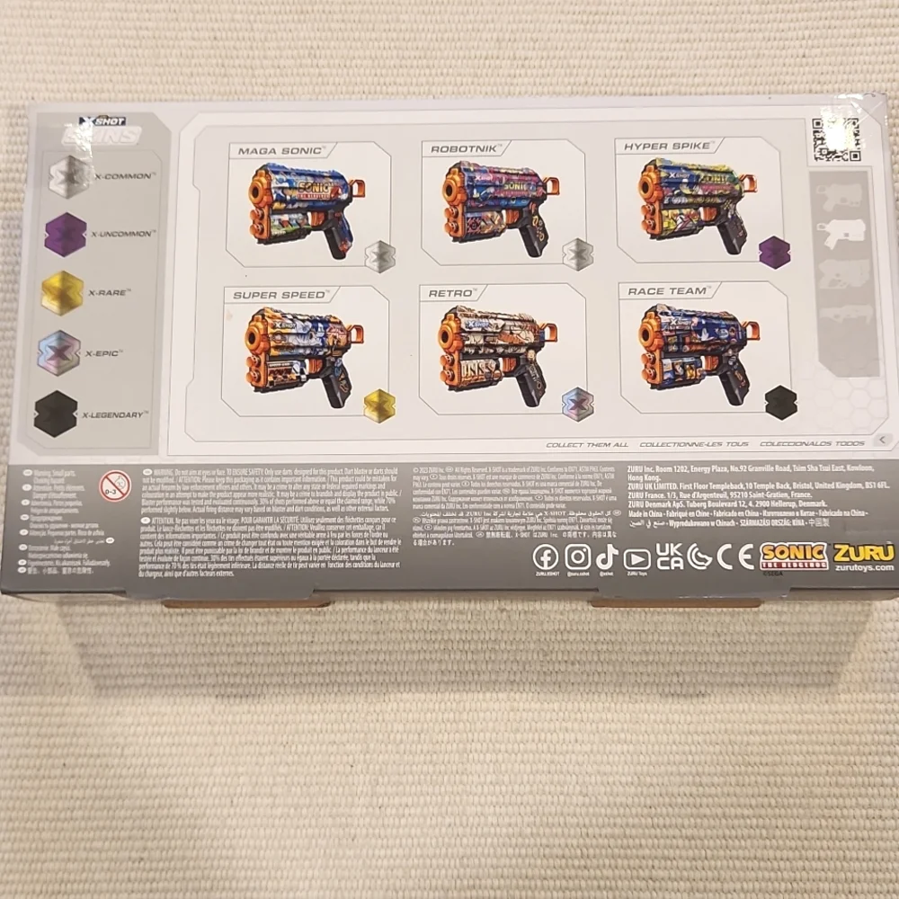 X-Shot Sonic the Hedgehog Blaster - Picture 3 of 6